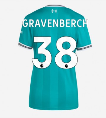 Liverpool Ryan Gravenberch #38 Tredjetrøje Dame 2025-26 Kortærmet